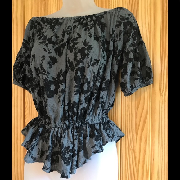 Like New-Free People Off-Shoulder Boho Top - Picture 6 of 16